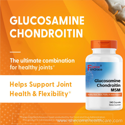 Glucosamine chondroitin Joint Support msm Capsules for Men